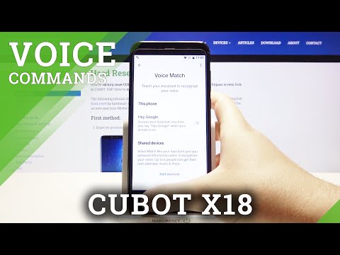 Disable Hey Google Option in Assistant Settings - CUBOT X18