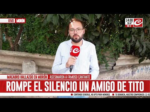 Macabro hallazgo en Morón: asesinaron a famoso cantante