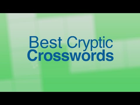 BestForPuz Cryptic Crossword Video