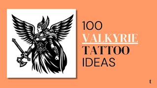 100 Valkyrie Tattoo Design Ideas