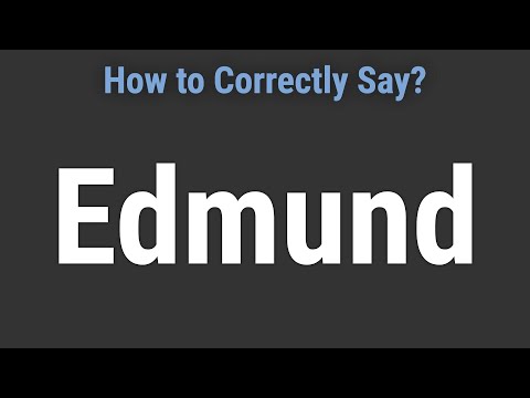 How to Pronounce Name Edmund (Correctly!)