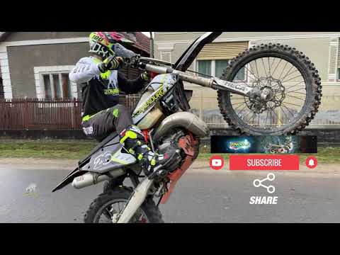 KTM XC 300 - WIDE OPEN | BRIDGESTONE E50 mud test