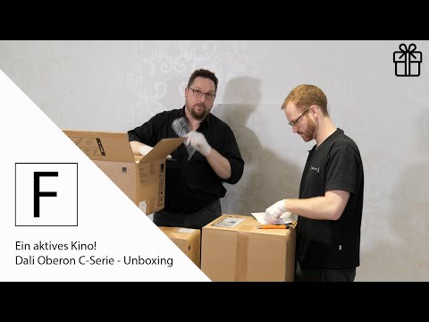 Heimkino mit Aktivlautsprechern! Unboxing der Dali Oberon C Serie mit BluOS und HDMI!