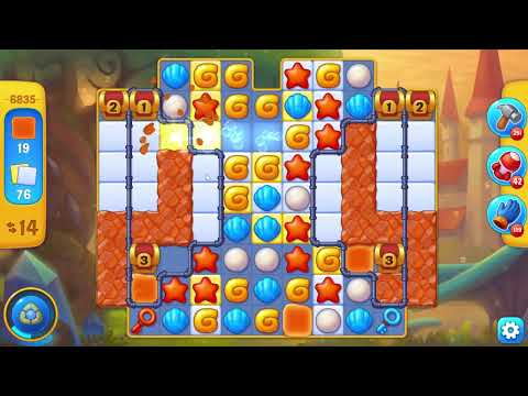 Fishdom 6835 Level - 19 moves - NO BooSTERS