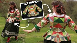 Making a thoroughly EXTRA Silk Jacket (based on an 18th Century original!)