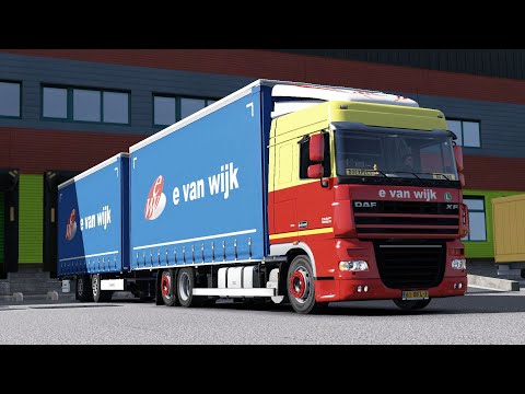 ETS2 1.35 ProMods 2.41 DAF XF105 Rotterdam - Linz