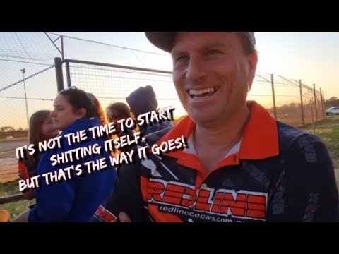 Speedway : Tom Green Junior sedan Gold cup for New stars & Top Stars. Ellenbrook Speedway 21/8/2022