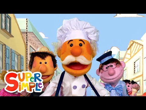 The Muffin Man | Kids Songs | Super Simple Songs
