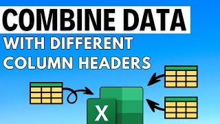 Download the video "Combine Files with Different Headers in Excel Power Query!"