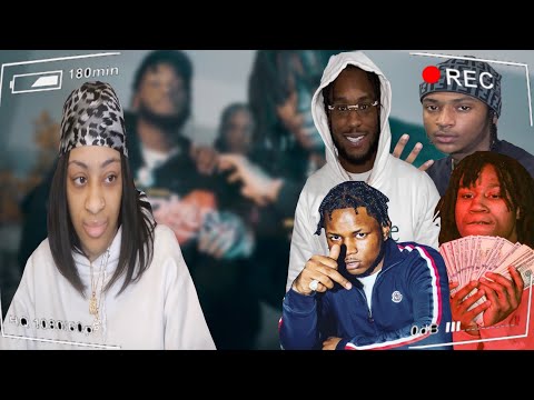 Lee Drilly FT Bando Ptz , Kay Hound & Leeky G Bando - 4 FOR 4 (Official Music Video) REACTION