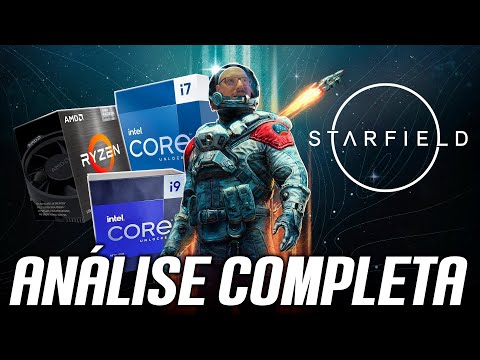 Seu CPU vai TANKAR STARFIELD ANÁLISE COMPLETA no PC e Xbox