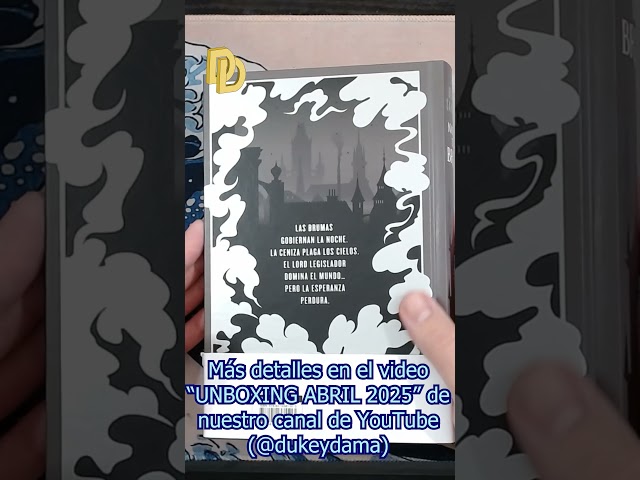 Vídeo relacionado con Nacidos de la bruma (edición especial limitada cantos tintados) (Trilogía Original Mistborn 1): El Imperio Final (Campaña edición con cantos tintados)