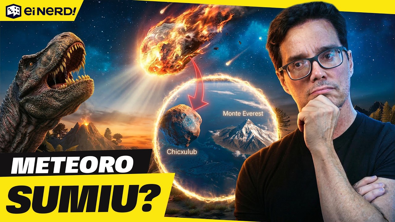 ONDE FOI PARAR O METEORO QUE EXTINGUIU OS DINOSSAUROS?