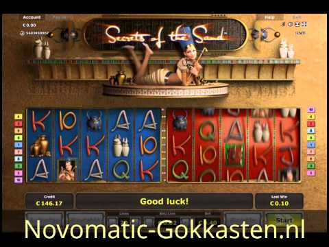 Secrets of the Sand gokkast - Online Casino slots van Novomatic