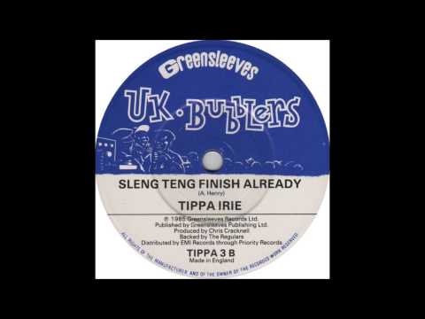 Tippa Irie - Sleng Teng Finish Already (B-Side)