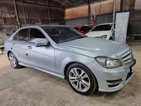 2013 BENZ C220 CDI AV DA758798 DIESEL SMART KEY P SUNROOF SILVER