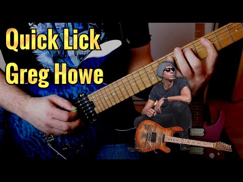Quick Tip: Greg Howe Style Arpeggio Lick with tab - Chris Brooks