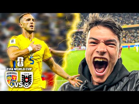 ROMANIA WINS AGAINST AUSTRIA AT THE LAST SECOND ON THE ROAD TO THE WORLD CUP!