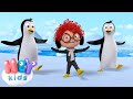 Fais la danse du pingouin ! 🐧 | Chansons pour Enfants | HeyKids en Français