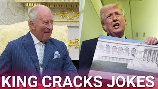 King Charles jokes about Trump’s ballroom project during state dinner