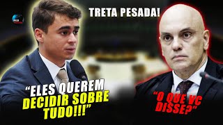 🔴DEPUTADO NIKOLAS FERREIRA NÃO SE INTIMIDA E VAI PRA CIMA | PEGOU FOGO