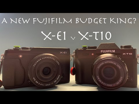Fujifilm X T10 vs Fujifilm X E1