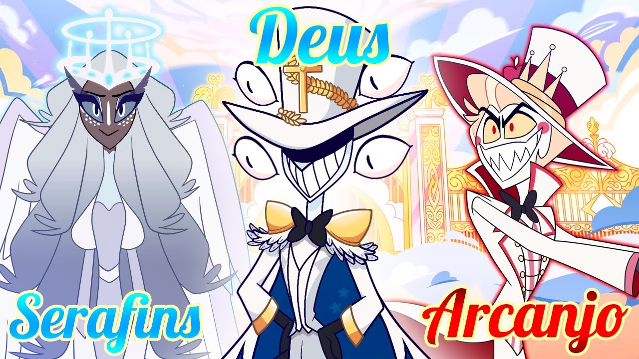 THE HIERARCHY OF HEAVEN IN HAZBIN HOTEL!