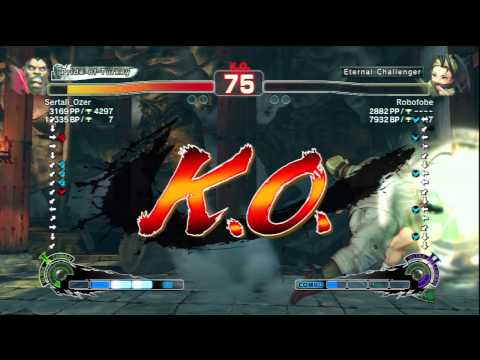 Sertali_Ozer (Balrog) Vs Robofobe (Ibuki) SSF4 AE Ranked Matches - PSN