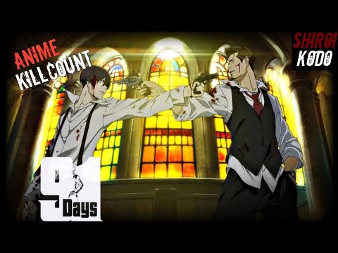 91 Days (2016) ANIME KILL COUNT