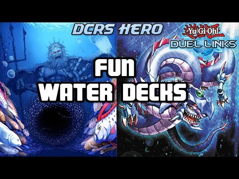 [DUEL LINKS] Casual WATER Decks - Deck Profiles + Demo for Combos