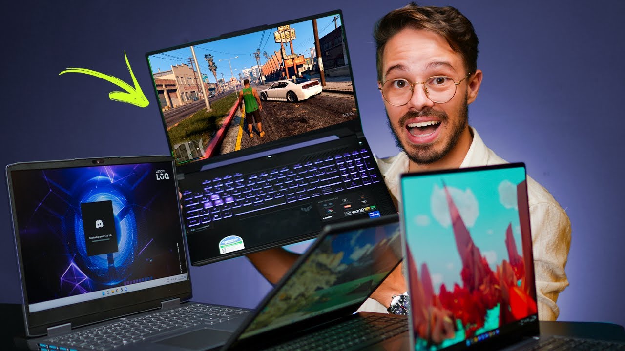 Os MELHORES NOTEBOOKs GAMERs para comprar em 2025 *atualizado