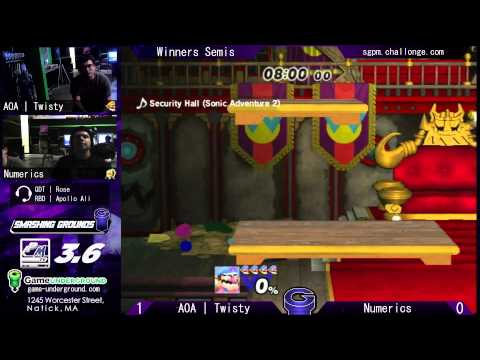I Can't Believe It's Not Melee! What a Twist! Singles - AOA | Twisty (Wario) vs Numerics (ZSS)