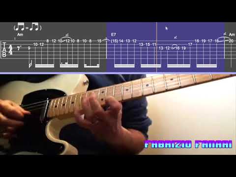 InstaLick N°87 A minor Melodic Lick #guitarlesson #guitarlick