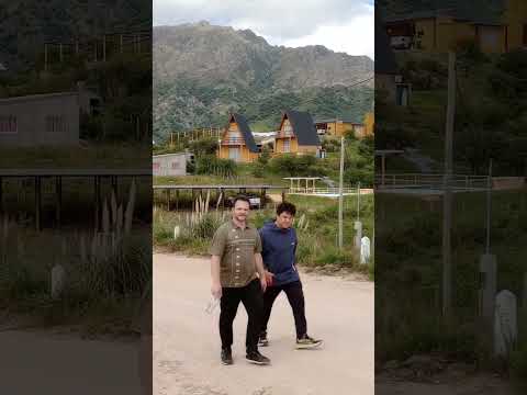 caminata por Arroyo San Miguel, Dique Piscu yaco. Cortaderas, San Luis, Argentina.