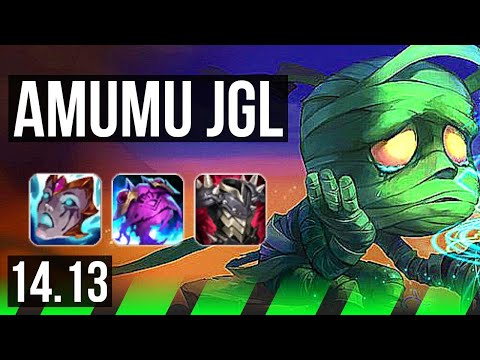 AMUMU vs FIDDLESTICKS (JGL) | Rank 1 Amumu, 11/5/14 | EUNE Challenger | 14.13