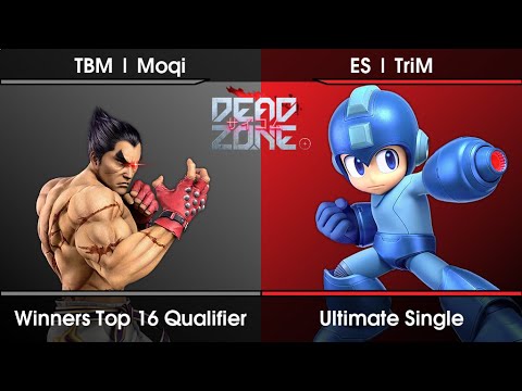 DEAD ZONE Winners Top 16 Qualifier - Moqi (Kazuya) Vs. TriM (Mega Man) SSBU Ultimate Tournament