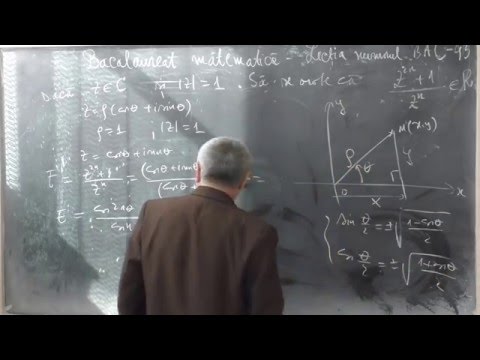 Lectia BAC  45  - Numere complexe