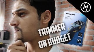 Panasonic ER-207-WK-44B Men's Beard and Hair Trimmer - Unboxing & Brief Review | CreatorShed