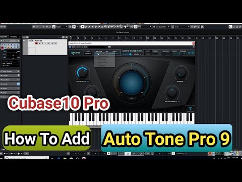 How To Add Auto Tone Pro 9 In Cubase 10.5 Pro | Cubase 10 Me Autotone Pro 9 Kaise Add Kare | Hindi