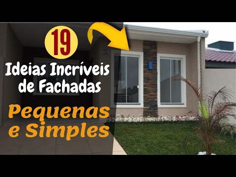 Pequenas e Charmosas: 19 Fachadas Incríveis para Casas!