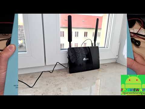 Mobiles arbeiten & DSL Ersatz zum mitnehmen TP-Link TL-MR6400 WLAN  mit Freenet FUNK 300GB im Monat