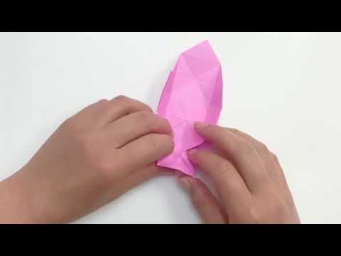 Easy ︎ Origami Paper Flower Box Tutorial Origami Kawaii〔#053〕