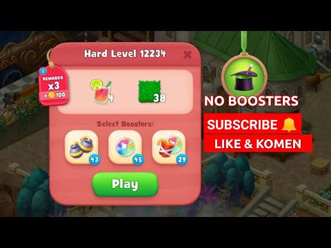 GARDENSCAPES HARD LEVEL 12234 NO BOOSTERS | MARI MAIN BERSAMA