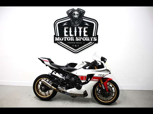 Buy Used 2022 YAMAHA R1 WORLD GP 60TH ANNIVERSARY YZF-R1 .LKH - - - Elite Motor Sports located in Boynton Beach, Florida