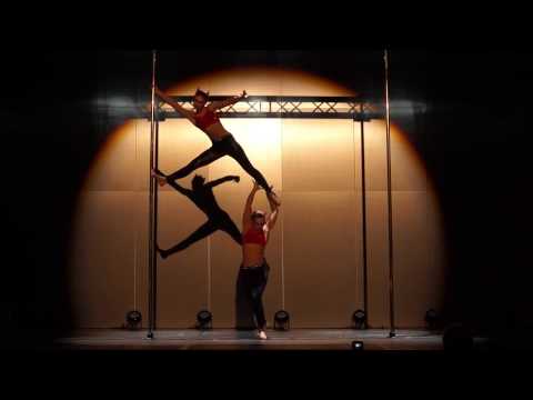 Malwina GS  Paulina Rolecka   2nd place Doubles   Pole Dance Show FIT Weekend