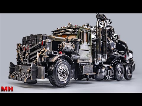 Rise Of The Beasts DLX Scale Scourge！SG01 SS101 Oversized version transformation.