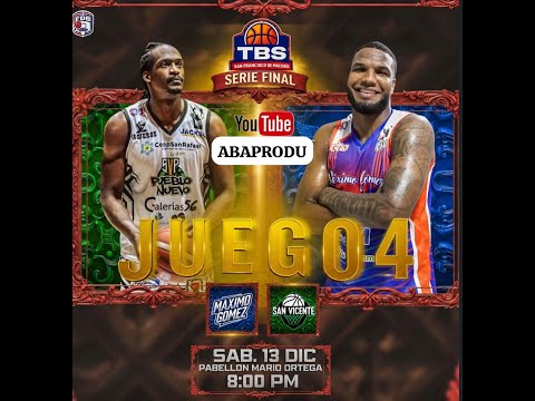 Baloncesto Superior SFM  // EN VIVO🔴San vicente Vs Maximo Gomez Serie final   13/12/25