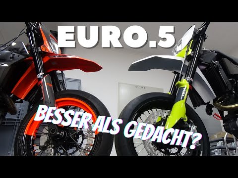KTM SMC R 690 vs. Husqvarna 701 EURO5 2021 oder:  geht da jetzt was?🤔🏴‍☠️