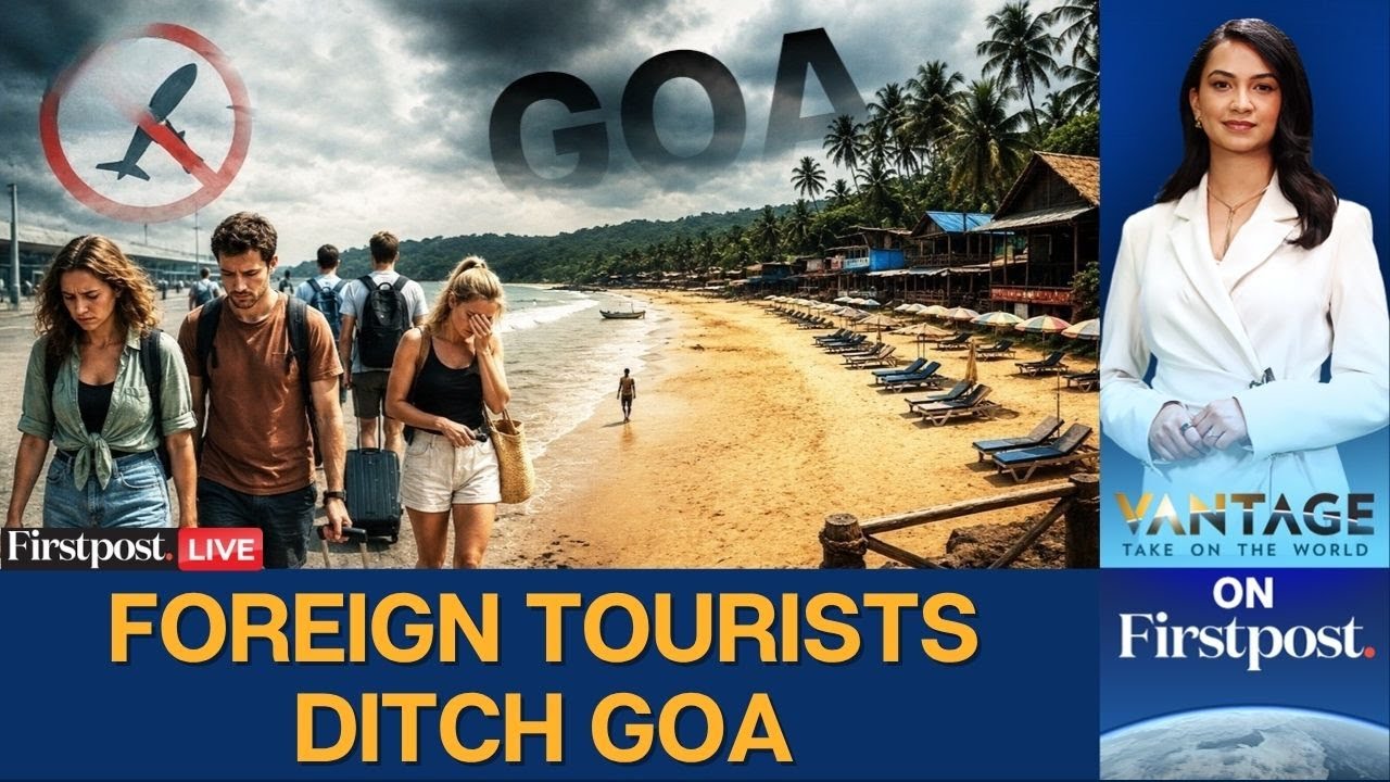 Why is Goa Losing Its Foreign Tourists? | Goa's Tourism Shift | Vantage on Firstpost | LIVE