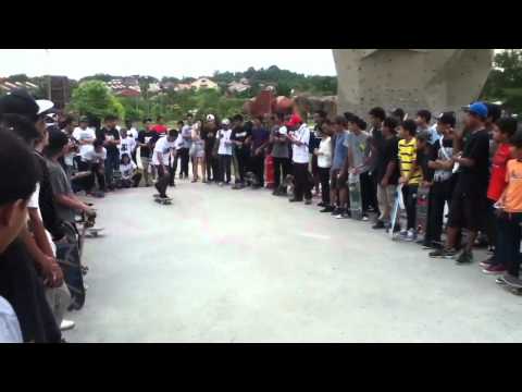 Tommy Fynn vs Nizam Lee Game of S.K.A.T.E